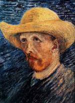 Self Portrait with Straw Hat 1887