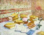 Still Life with Books, 'Romans Parisiens'