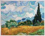 Wheat Field with Cypresses at the Haude Galline near Eygalieres