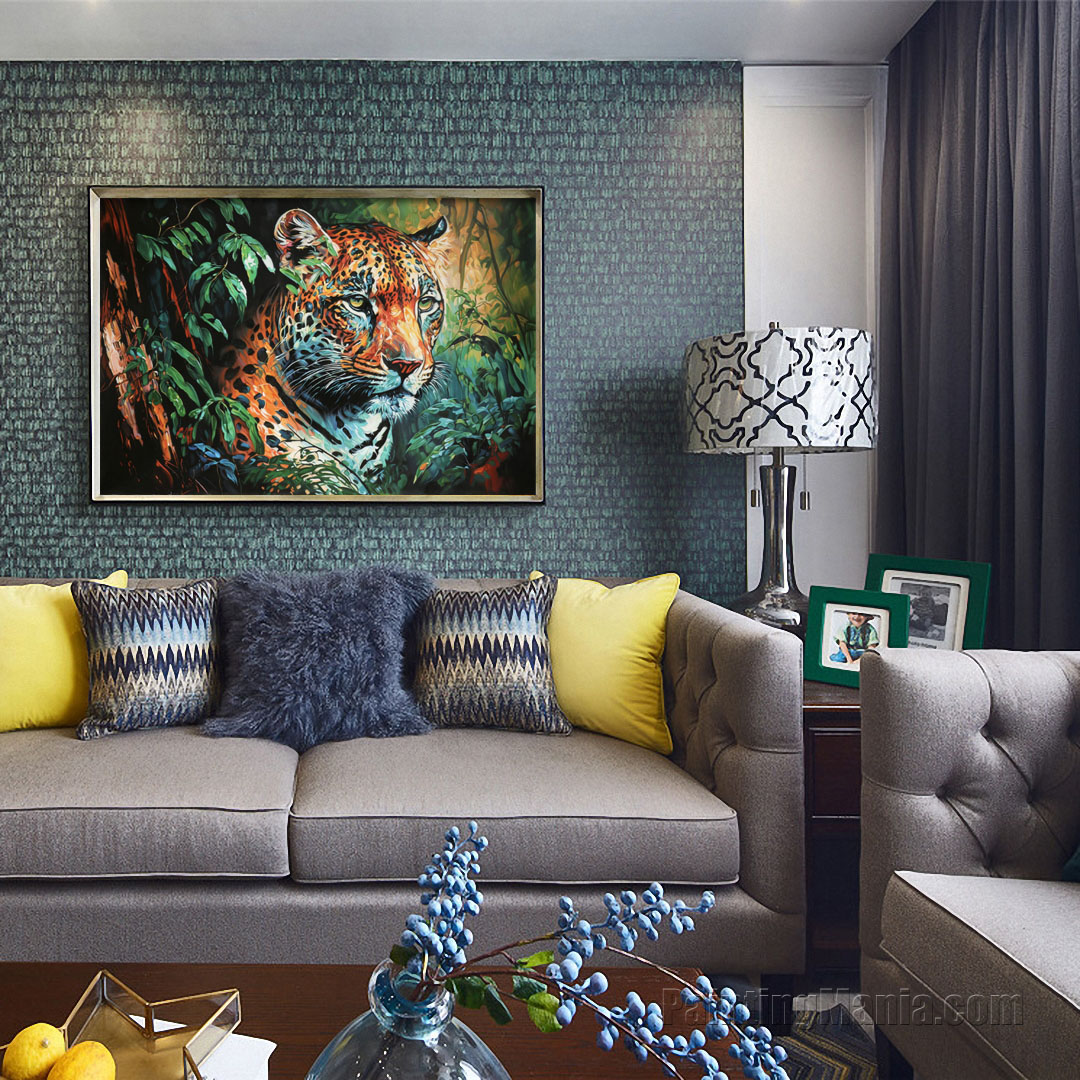 Majestic Jungle Leopard