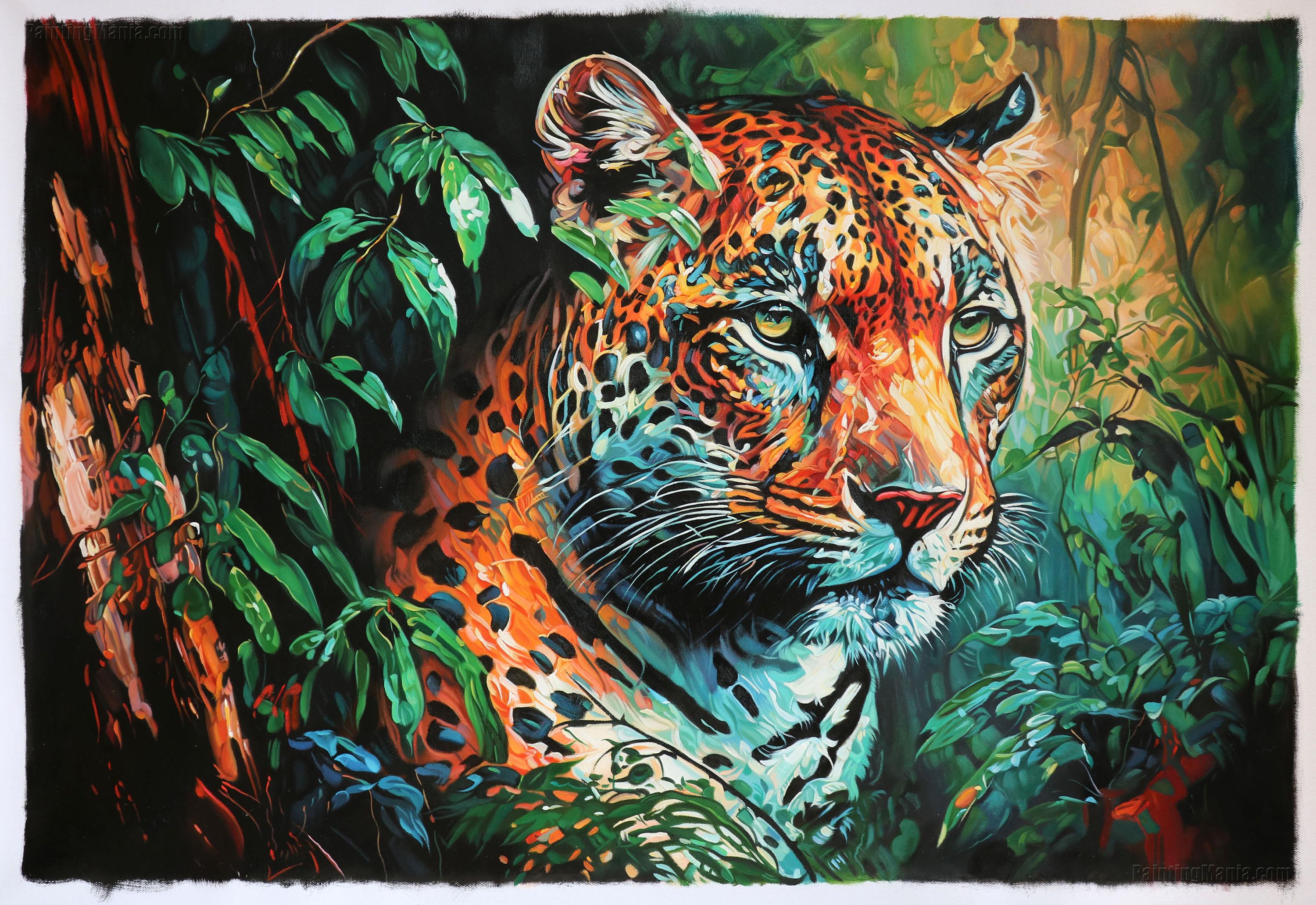 Majestic Jungle Leopard