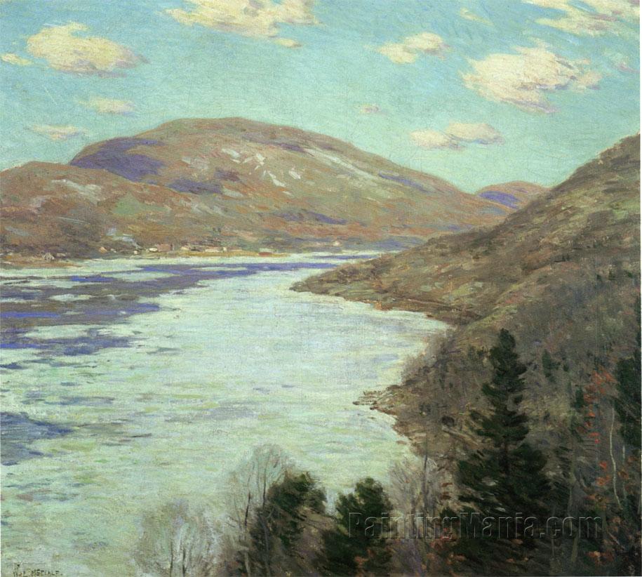 Hudson River in February