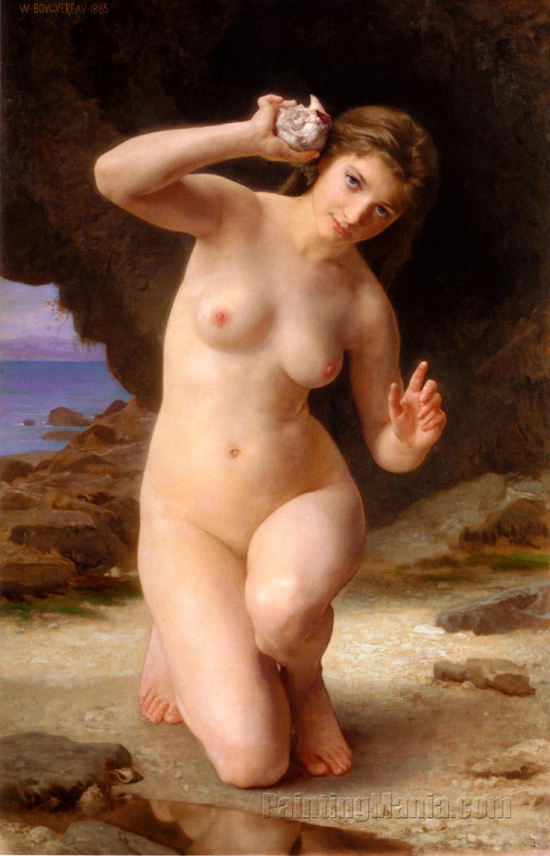 Woman with Seashell