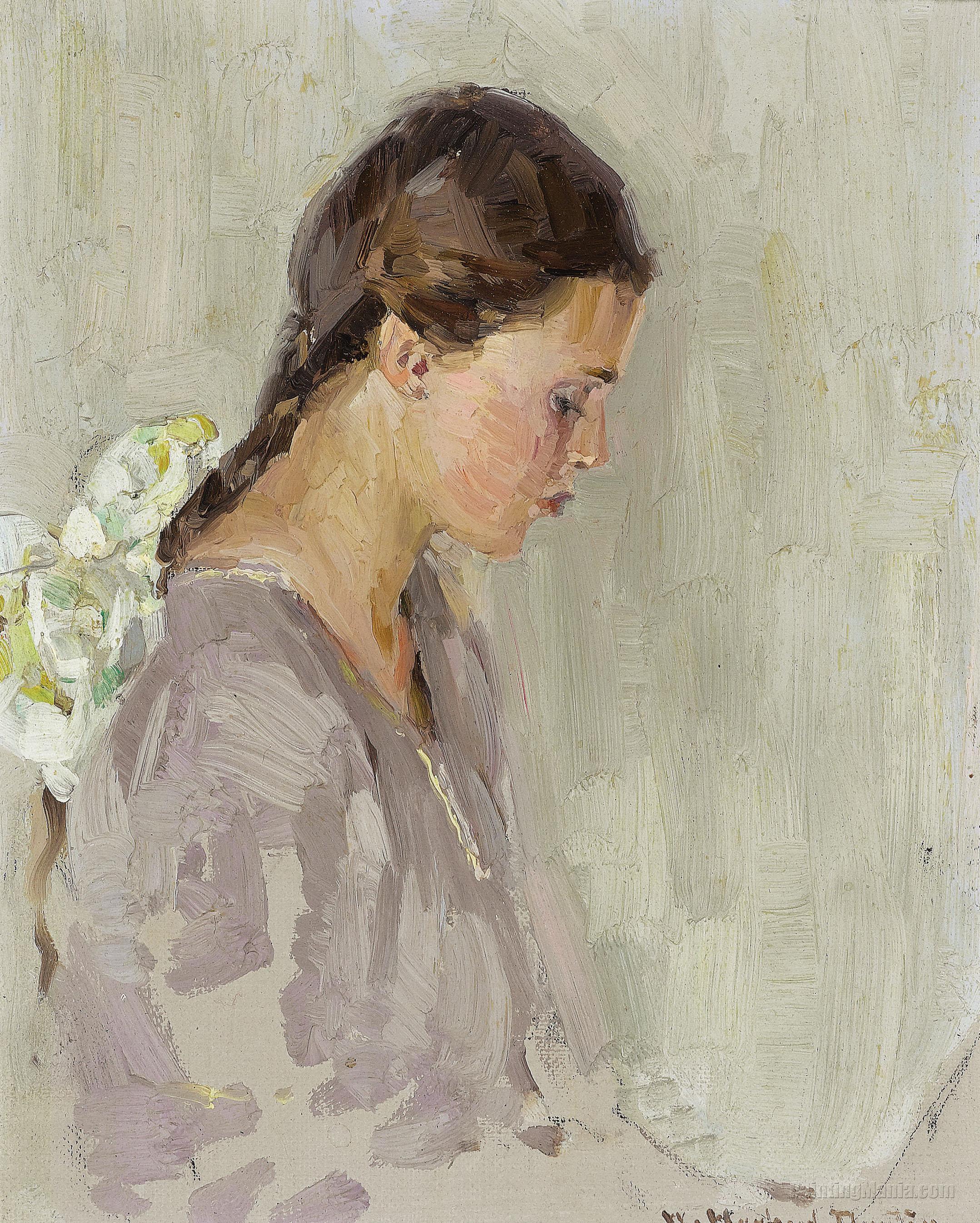 Portrait of Vivian E. Dunton (the artist's daughter)