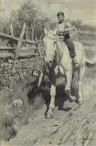 Boy On Horseback