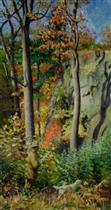 Landscape with Hunter - Autumn