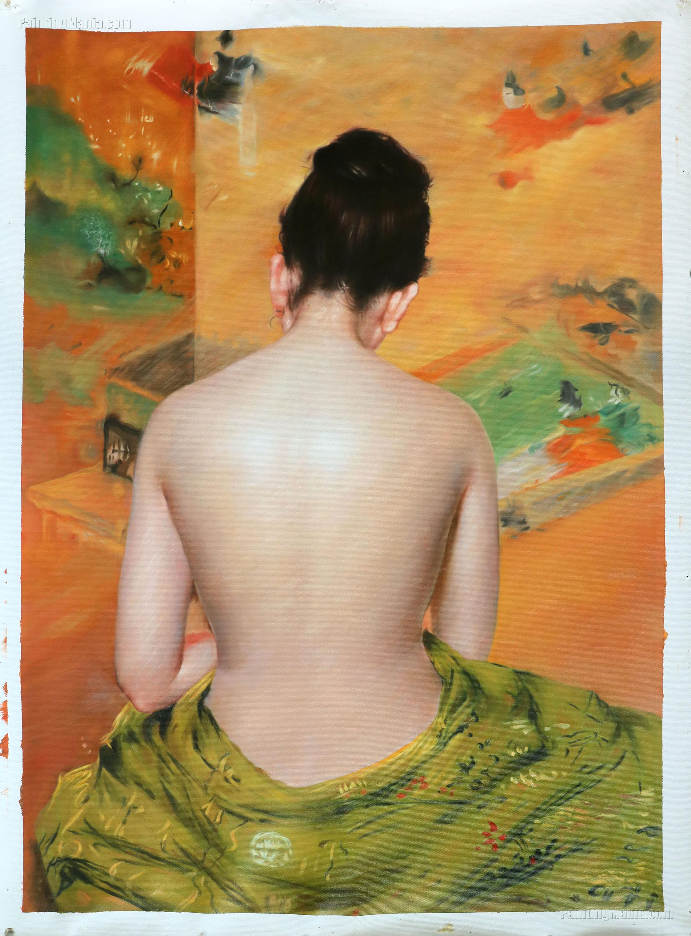 Back of a Nude (Study of Flesh Color and Gold)
