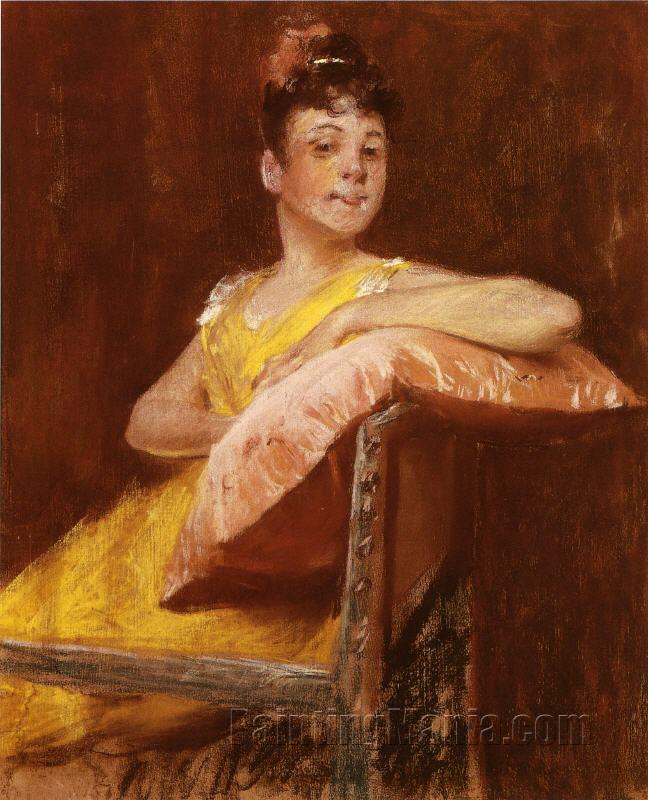 A Girl in Yellow (The Yellow Gown)