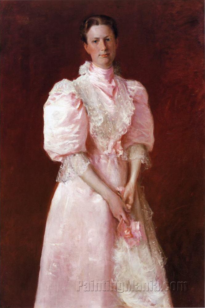 A Study in Pink (Portrait of Mrs. Robert P. McDougal)