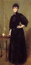 Lady in Black (Mrs. Leslie Cotton)