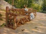 Park Bench (An Idle Hour in the Park - Central Park)