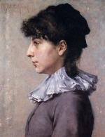 Portrait of Virginia Gerson 1880