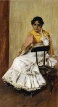 A Spanish Girl (Portrait of Mrs. Chase in Spanish Dress)