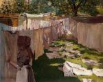 Wash Day - A Back Yard Reminiscence of Brooklyn