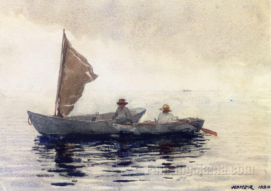 Boating Boys in Gloucester